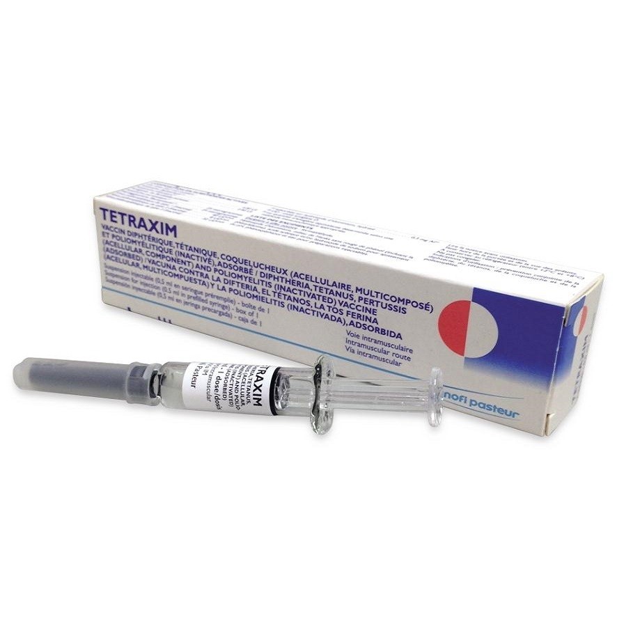 Vắc xin 4 trong 1 Tetraxim Pháp BvNTP