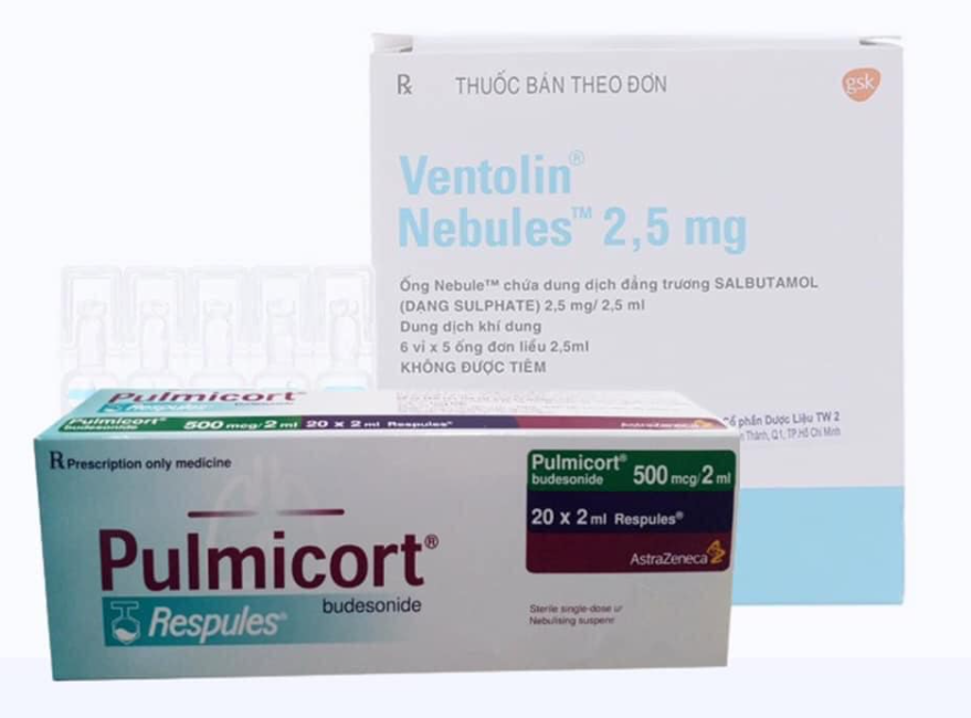 Cách pha thuốc khí dung Ventolin và Pulmicort theo đúng liều lượng