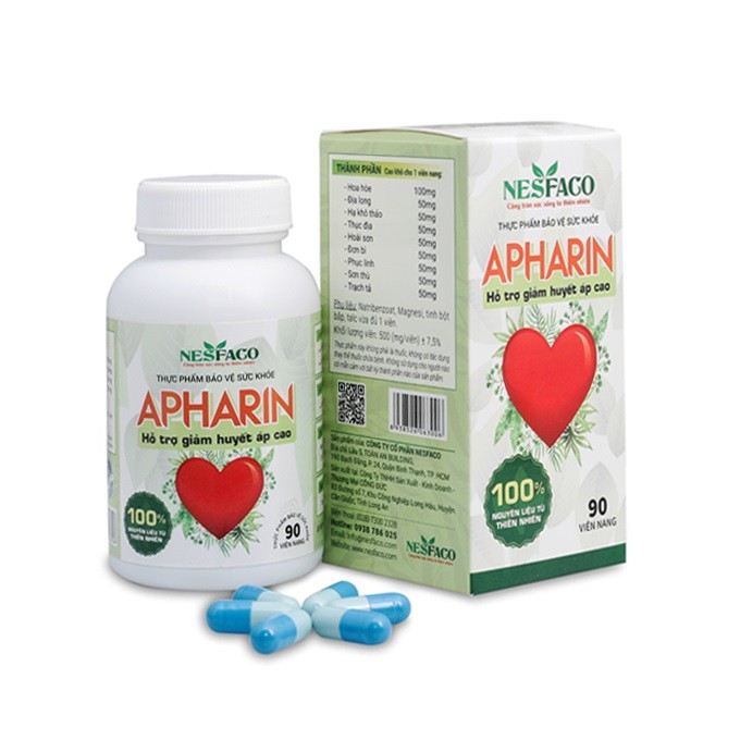Công dụng và lợi ích của Apharin đối với bệnh nhân cao huyết áp