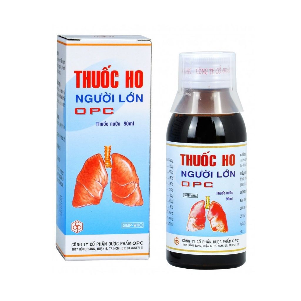 Cách sử dụng thuốc ho người lớn OPC như thế nào?
