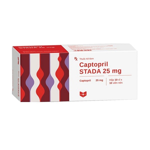 Thuốc huyết áp captopril 25mg có những tác dụng phụ gì?
