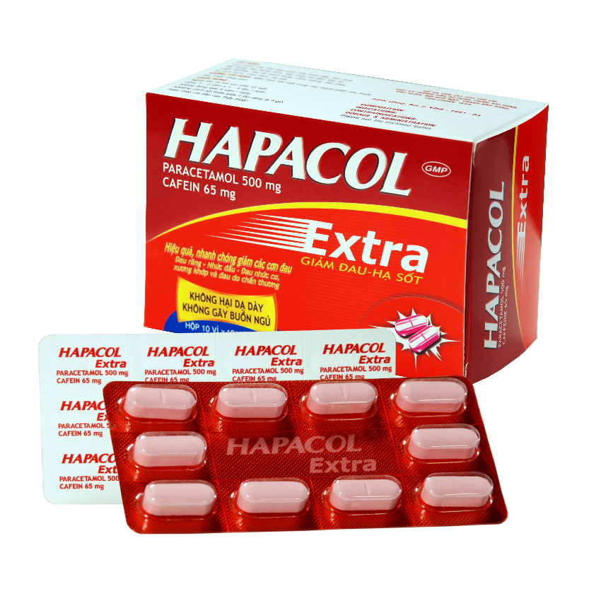 Hapacol Extra - Dược Hậu Giang | BvNTP