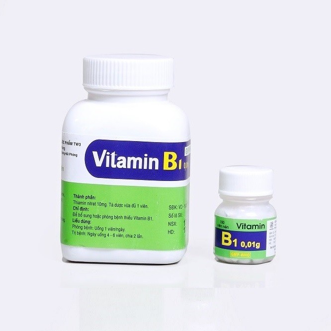 Công dụng và cách sử dụng vitamin b1 10mg trong điều trị bệnh