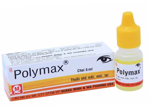 Thuốc nhỏ mắt Polymax chứa những hoạt chất nào? 
