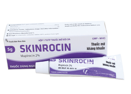 Thành phần chính của thuốc mỡ Skinrocin là gì?
