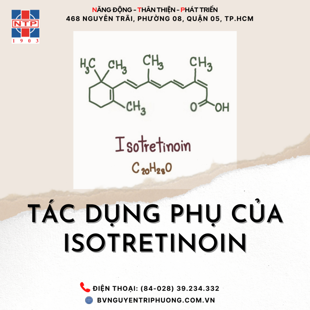 Tìm hiểu về tác dụng phụ của thuốc trị mụn isotretinoin và cách phòng ngừa