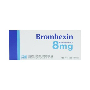 Bromhexin 8mg có thể sử dụng trong trường hợp nào của viêm phế quản mạn tính?
