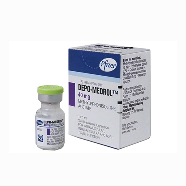 Thông tin về thuốc depo medrol 40mg Công dụng, liều dùng và tác dụng phụ