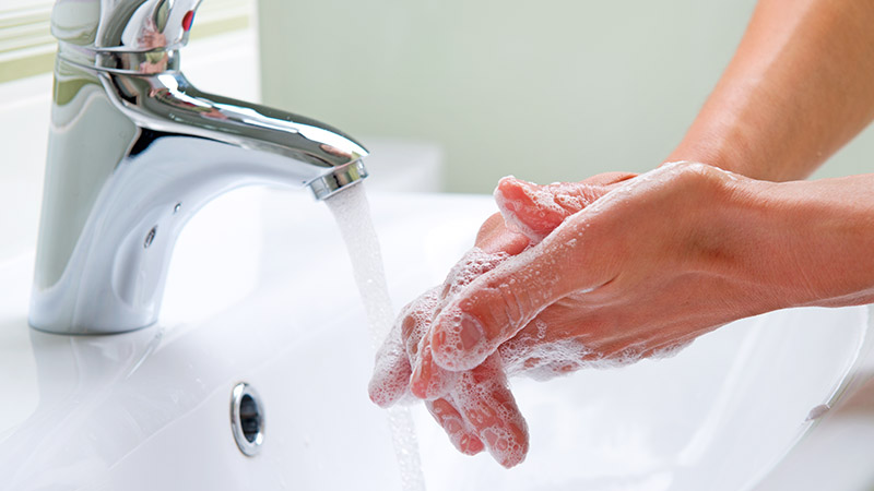 rửa tay phòng ngừa đau mắt đỏ