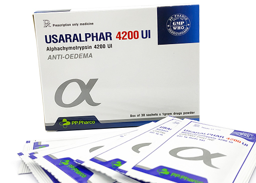 Alphachymotrypsin 4200 được sử dụng để điều trị những bệnh nguyên nhân nào?
