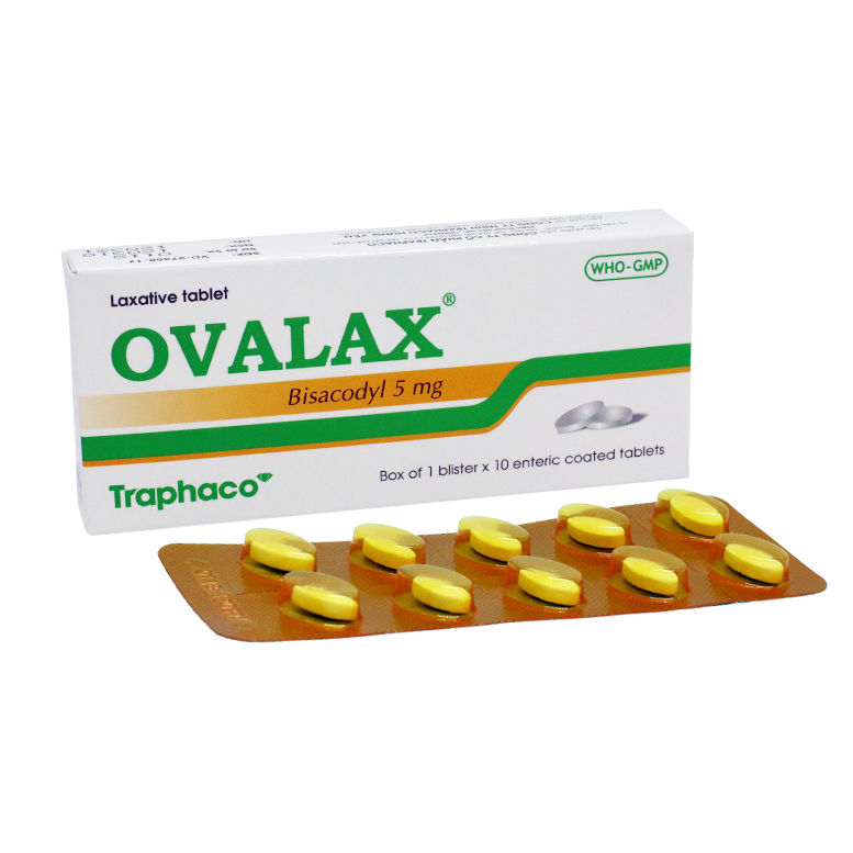 Ovalax có tác dụng trực tiếp lên cơ trơn như thế nào?
