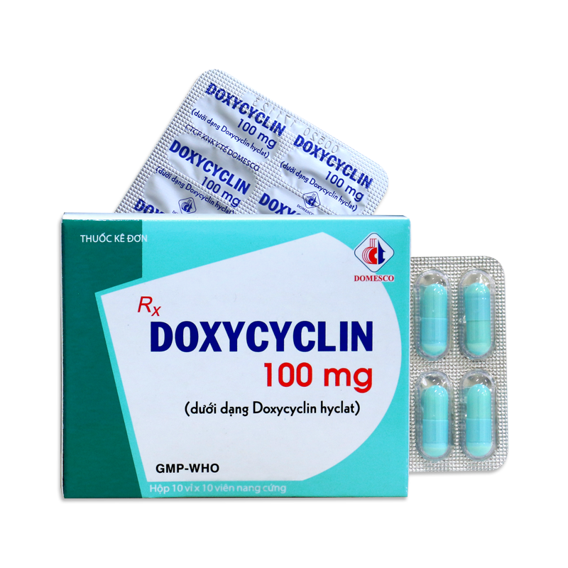 Doxycycline có thể gây ra phản ứng với da như nổi mẩn hay sưng hạch không?