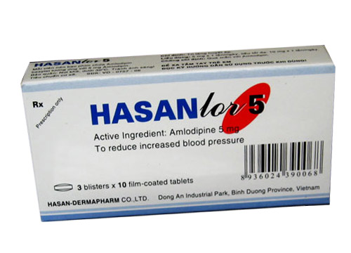 Thuốc huyết áp Hasanlor 5 có tác dụng phụ gì không?
