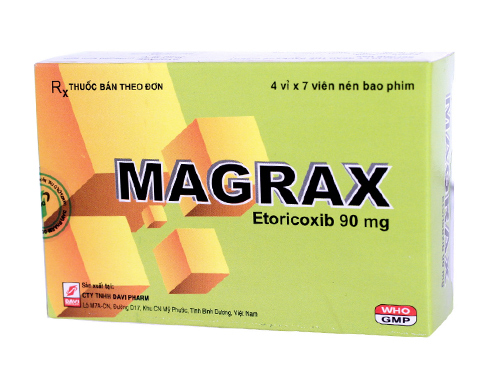 Thuốc Magrax etoricoxib 90mg được sử dụng để điều trị các loại bệnh viêm như thế nào?
