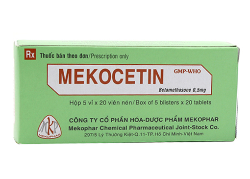 Liều dùng thuốc Mekocetin 0,5mg cho trẻ em là bao nhiêu?
