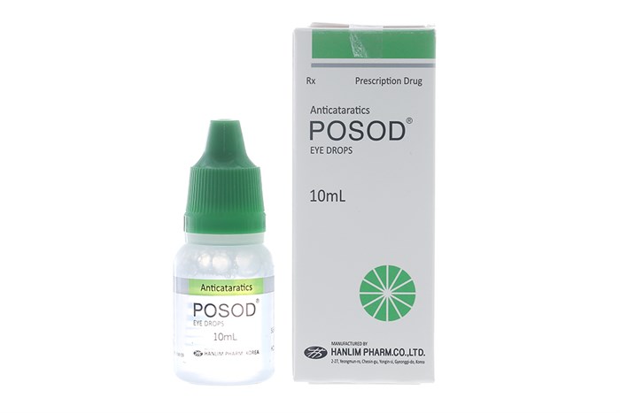 Có những lưu ý gì khi sử dụng thuốc nhỏ mắt Posod?
