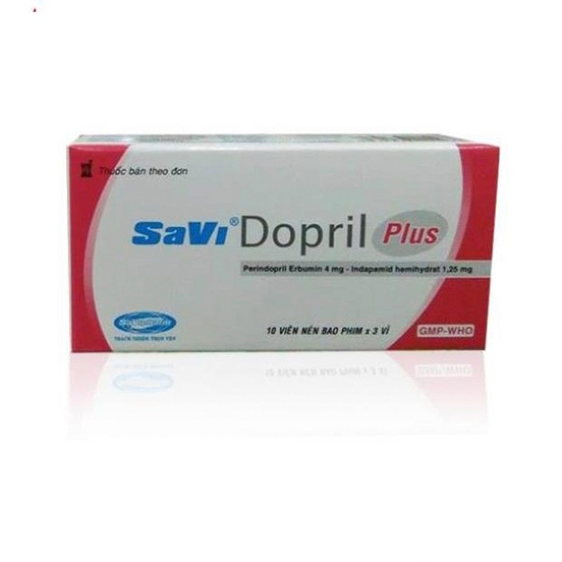 Savi Dopril Plus được sử dụng để điều trị những triệu chứng gì?
