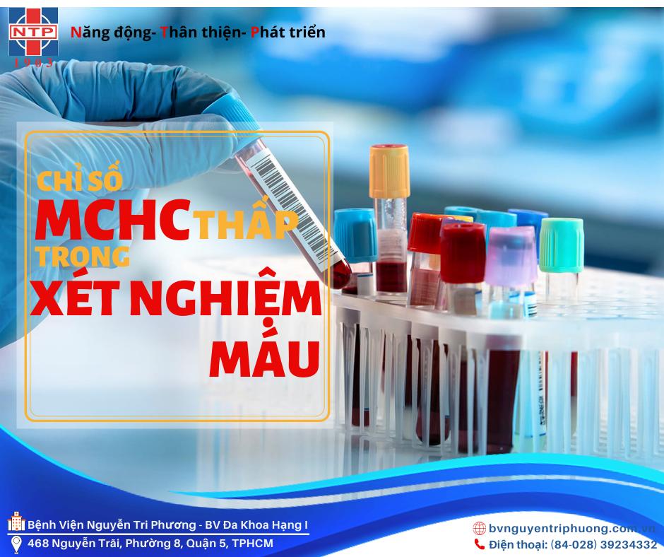 Những điều cần biết về MCHC thấp trong xét nghiệm máu?