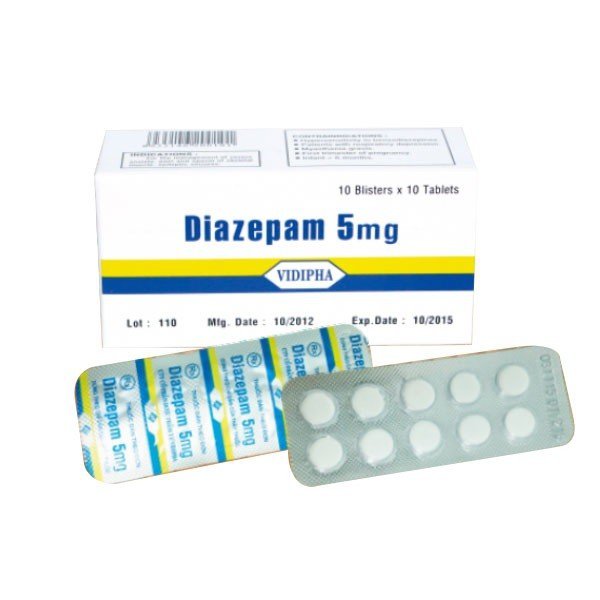Thuốc Diazepam được sử dụng trong trường hợp nào?
